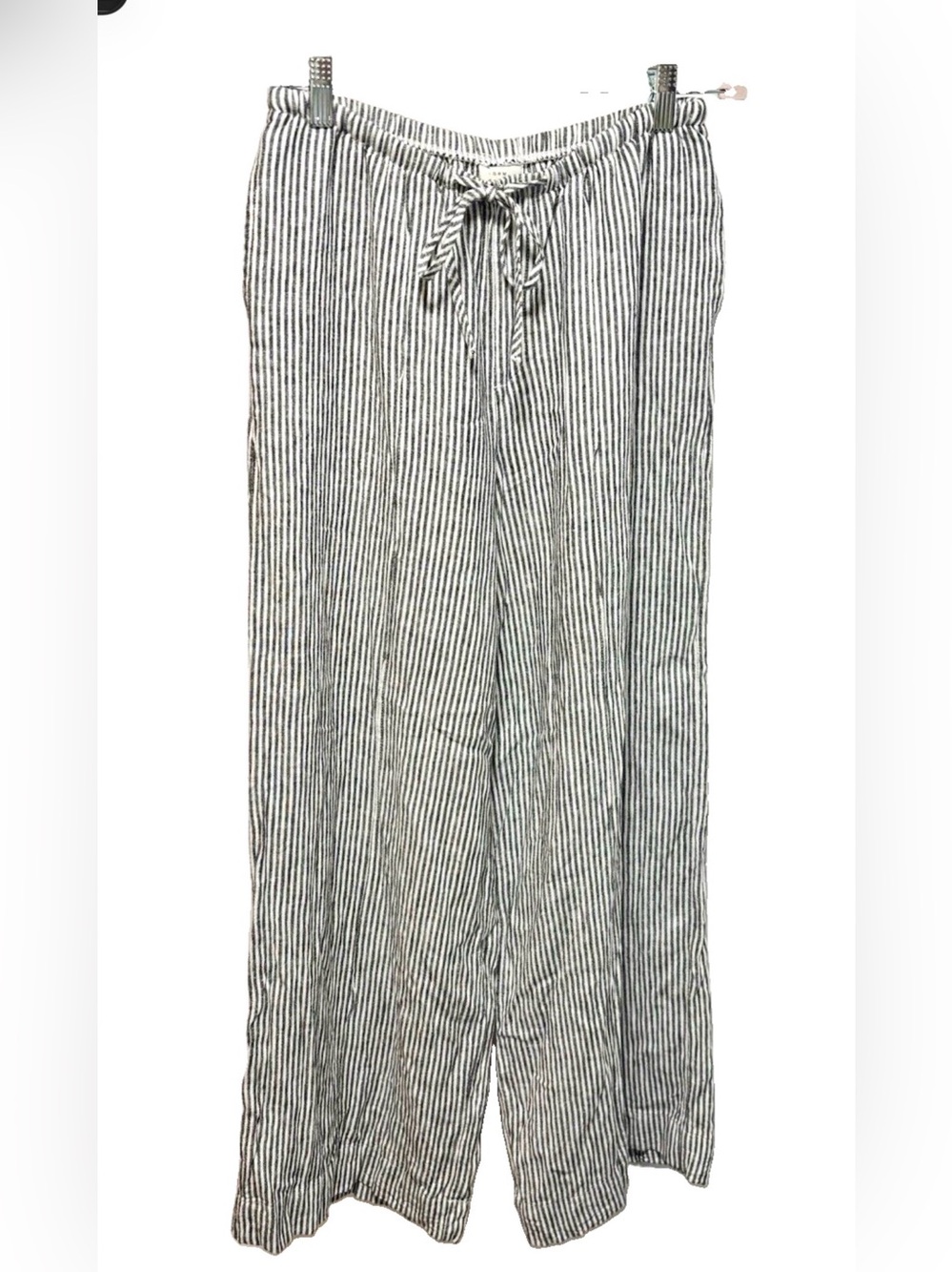 a new day Black and White Striped Wide Leg Pants